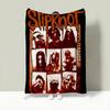 Band S-Slipknot Wurf Leichte 240g Flanelldecke Weich Hautfreundlich für Sommerkühlung