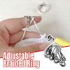 Knitting Tool Finger Wear Thimble Yarn Adjustable Ring Sewing Accessories