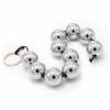 Stainless Steel Super Long Anal Beads Metal Sexy Alternative Pleasure Chrysanthemum Climax Sex Tool Solid Ball Female Masturbation