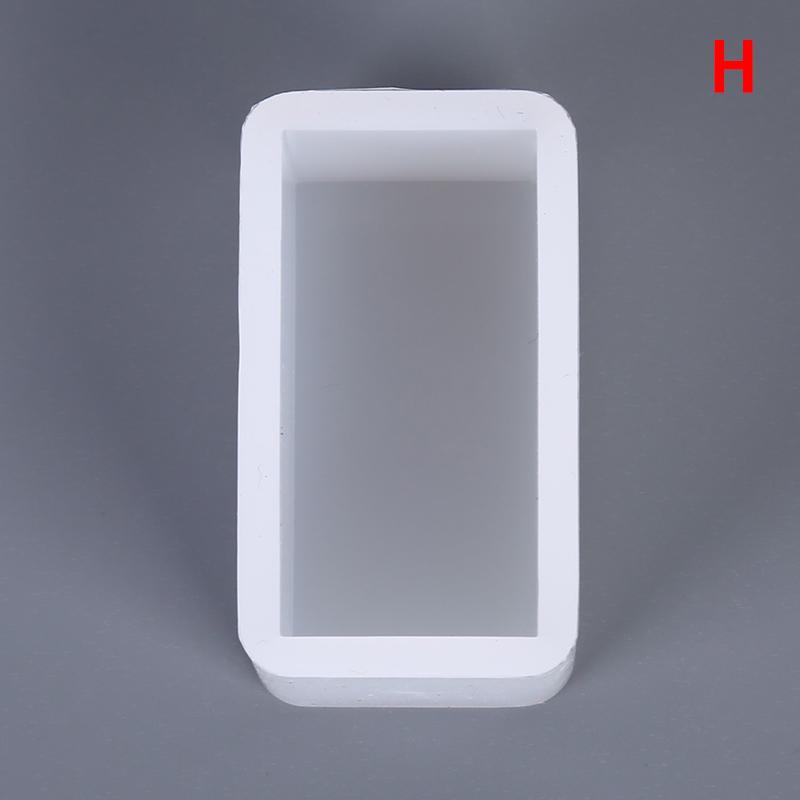 Silicone Mold Diy Making Square Rectangle Exopy Resin Crafts Jewelry Decoration