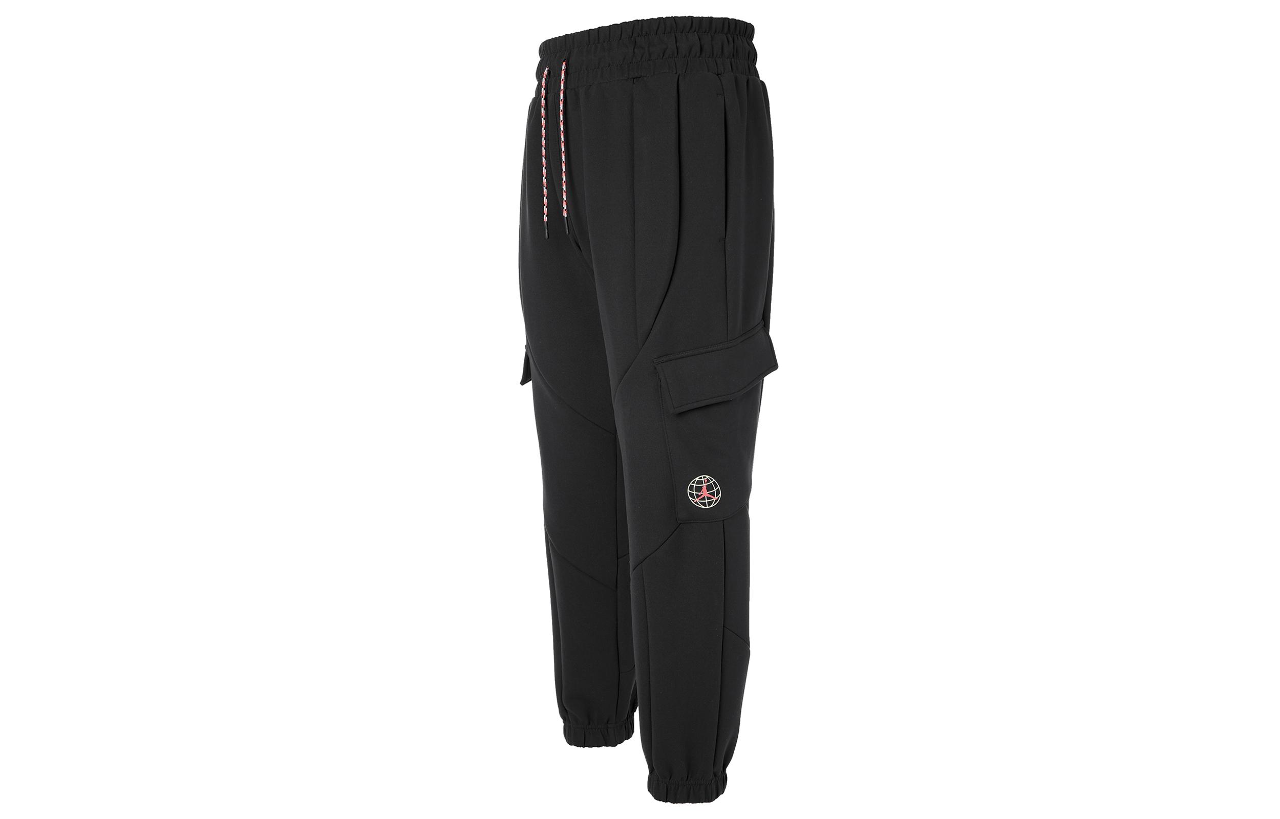 Jordan Winter Utility Knitted Sweatpants Women s Black Moderate Cuffed Pants CW6506-010 M