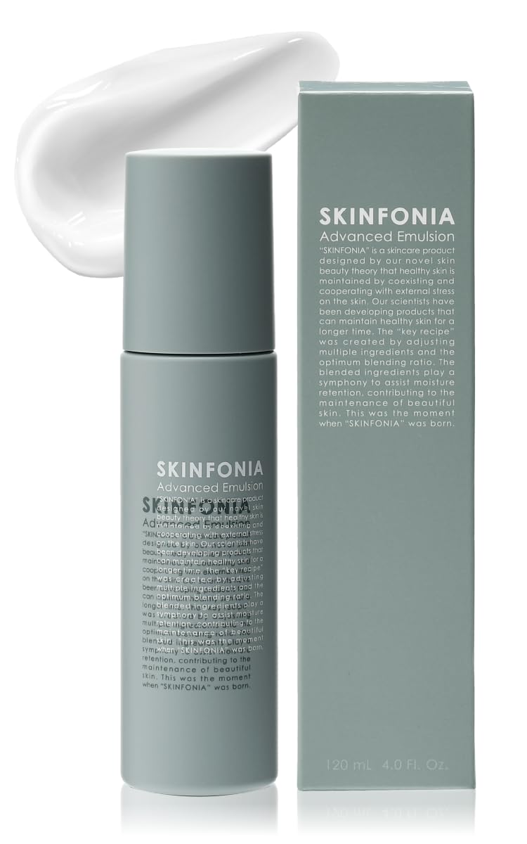 

SKINFONIA Advanced Emulsion (120ml) with Ceramide, Niacinamide, and Squalane. Doctor s Cosmetics.