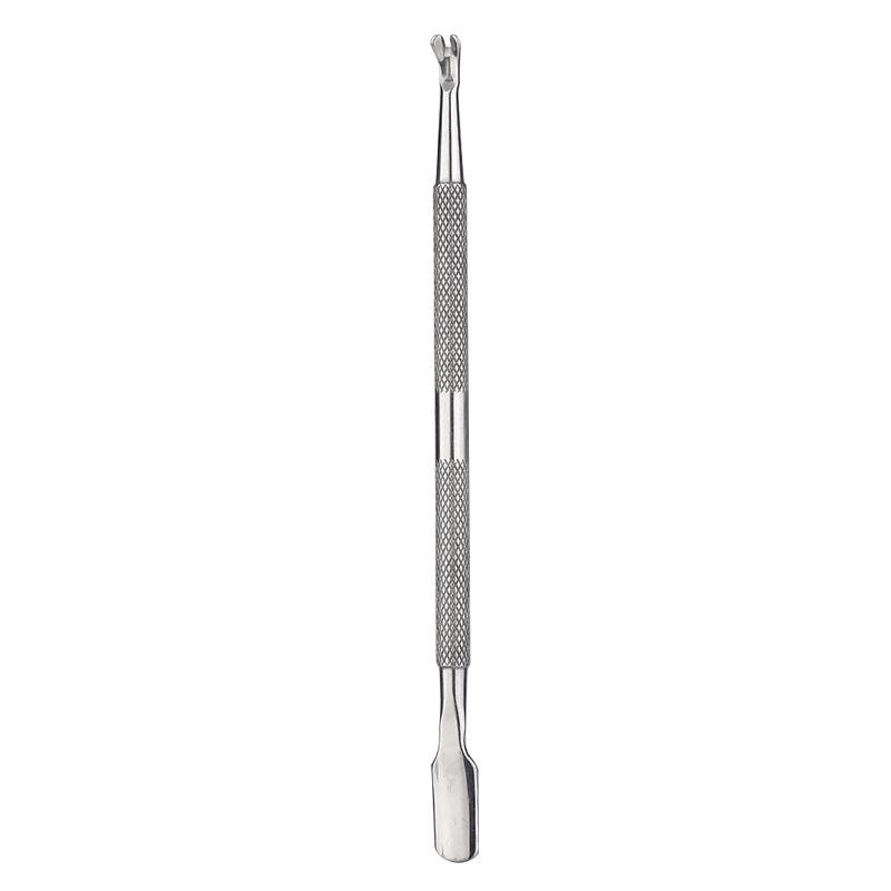 Doppelköpfiger Nagelhautschieber & Nagelschaber aus Edelstahl