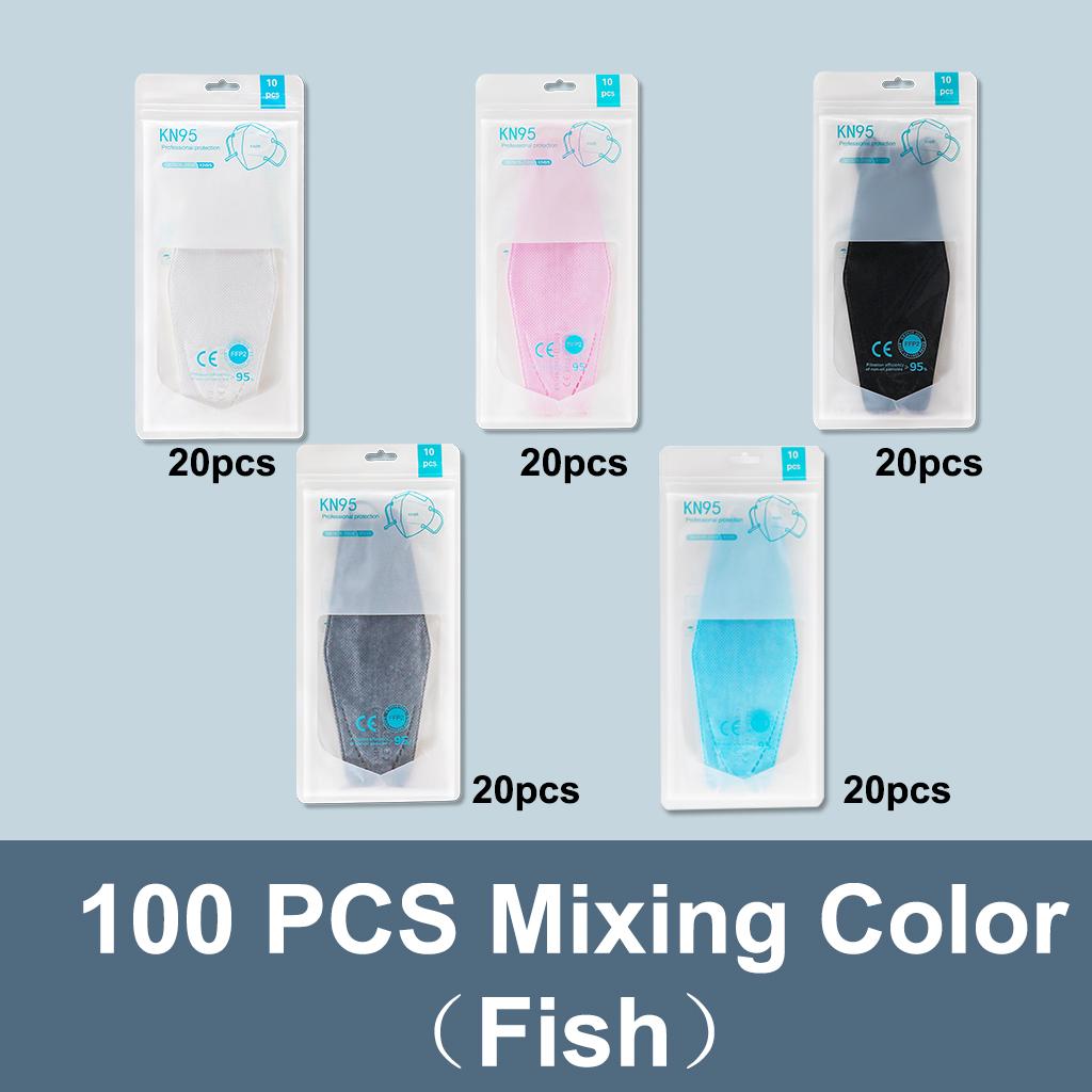 CE FFP2 Face Mask Fish Mask Kn95 Approved Mascarillas Faciales Reusable Mask