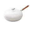 ZISIZ 32cm Titanium Wok Two-Piece Set