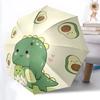 1pc Dinosaur Avocado Automatic Open/Close, 8-Rib Durable Frame, Compact Folding, Elegant Man/Women's Travel081