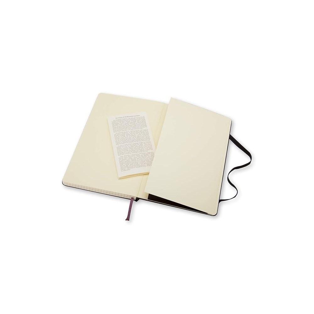 Moleskine Classic Notebook Hard Cover Graph Pocket Size (9cm x 14cm) Black MM712