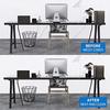 1pc Channel Desk Cable Organizer Cable Management Accessories Cable Protecter No Drilling Under Desk Management Tray