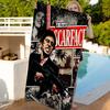 Scarface The World is Yours Classic Movie Microfiber Beach Towel Absorbent Quick dry Soft Yoga Swimming Resort Mountain Towel