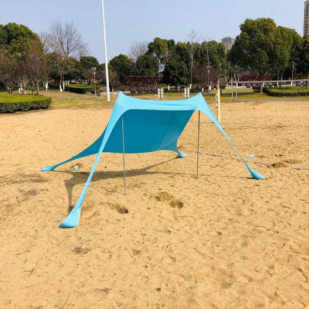 Portable Lycra Beach Sunshade Shelter for Camping and Fishing