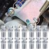 Steel Wire Rope Fixing Buckle Throttle Cable Clamp Solderless Nipple Screw Bolt For Motorcycle Scooter Bike Clutch Line Repair
