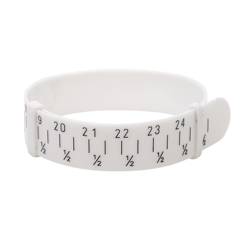 

1pcs 15-25cm Stalness Steel Bracelets Sizer Gauge Measure Bracelet Measuring Equipment for Diy Jewelry Tools Making Accessories