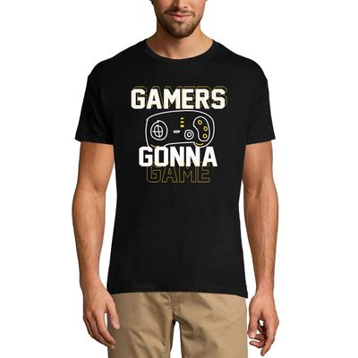 Graafiline meeste T-särk Gamers Gonna Game – mänguriided – kingitus mängijatele