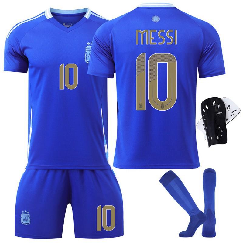 2526 Commemorative Edition Football Jersey Miami No. 10 Argentina Retro Children s Adult Set Ball 26