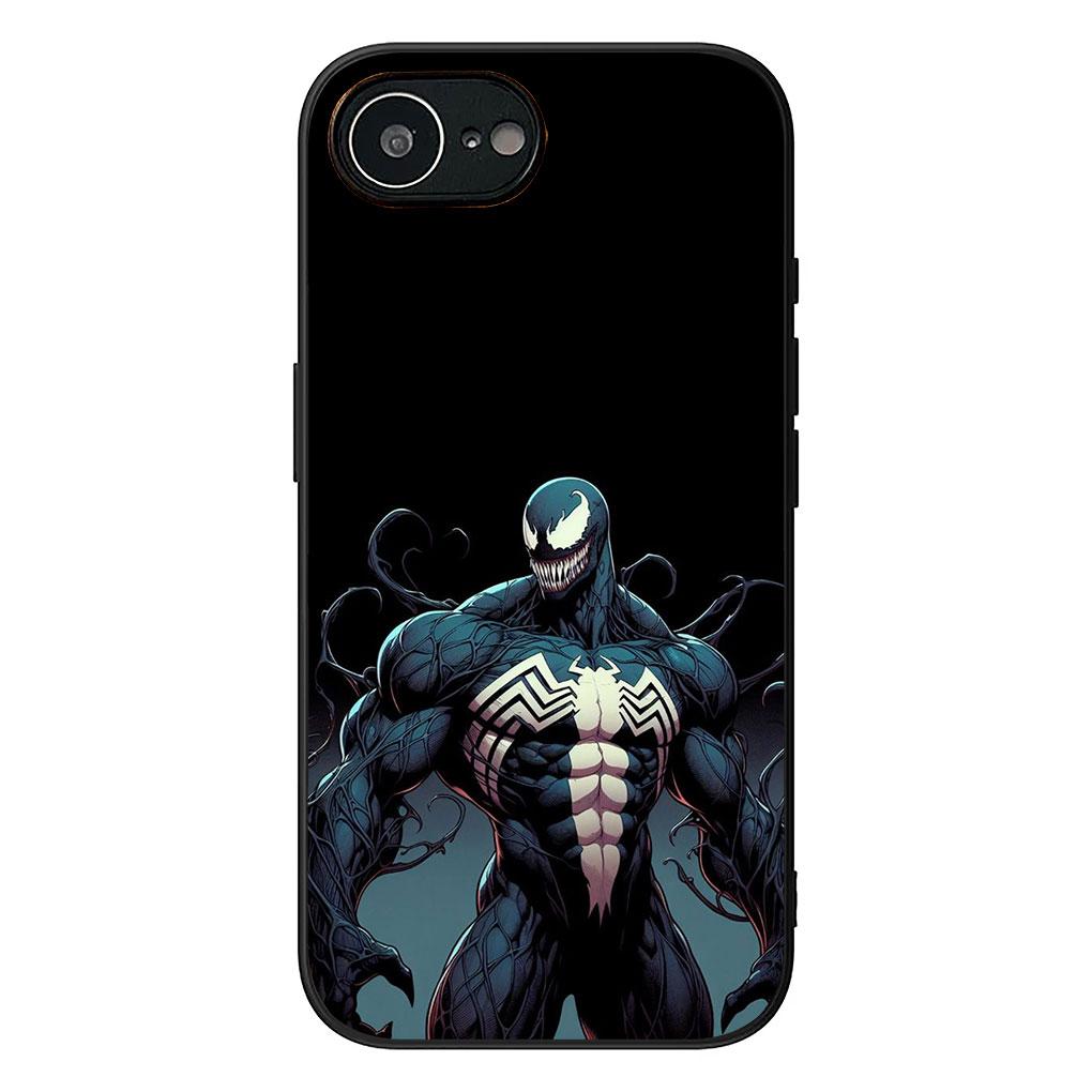 

Мультяшный чехол Marvel Venom для телефона Xiaomi Poco C75 C65 C71 C85 X7 X6 X5 M6 M7 F7 F8 Ultra F6 Pro Мягкий чехол Poco F7 Ultra