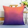 G-Gradient Ink Wash Cushion Cover Washable Linen Pillowcase Soft For Sofa Bed Cozy Home Room Decor