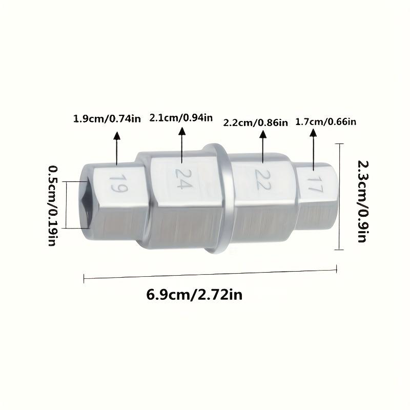 General Motorcycle Repair Tool Hexagonal Wrench Socket Front Wheel Spindle Special Removal Wrench Motorbike Tools