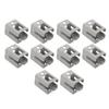 10Pcs Solar Mounting Bracket PV Quick Installation Buckle Spring Steel for Power