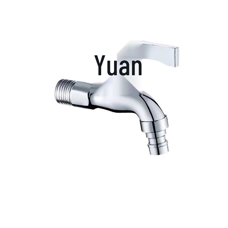 LANGZHIWEN Stainless Steel 9-Shape Hot & Cold Single Hole Faucet