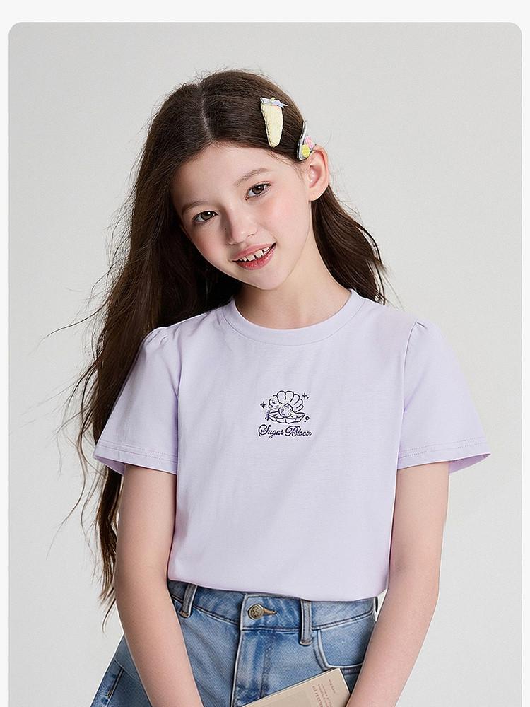 Girls' T-shirt with Cute and Fun Print