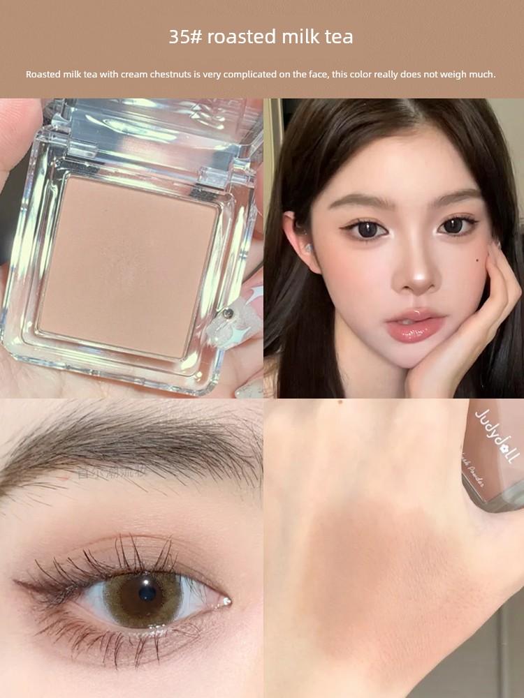 JudydoLL Monochrome Blush 06 Chin Purple Chin Blue 35 Sun Red Expansion Color Shrink 43 Milk Tea Nude Makeup Juduo Nature