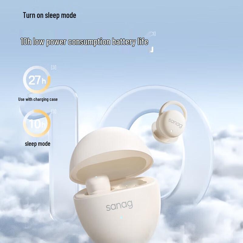 Saina J20S True Wireless Noise-Cancelling Sleep Earbuds
