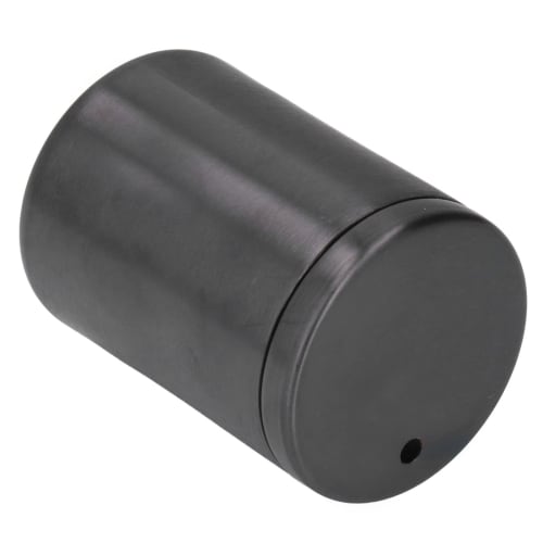 Stainless steel toothpick holder with lid for convenient toothpick storage, perfect for home, cafe, or restaurant use (black)