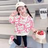 Girls Spring Autumn Stylish Loose Long Sleeve Sweatshirt Top