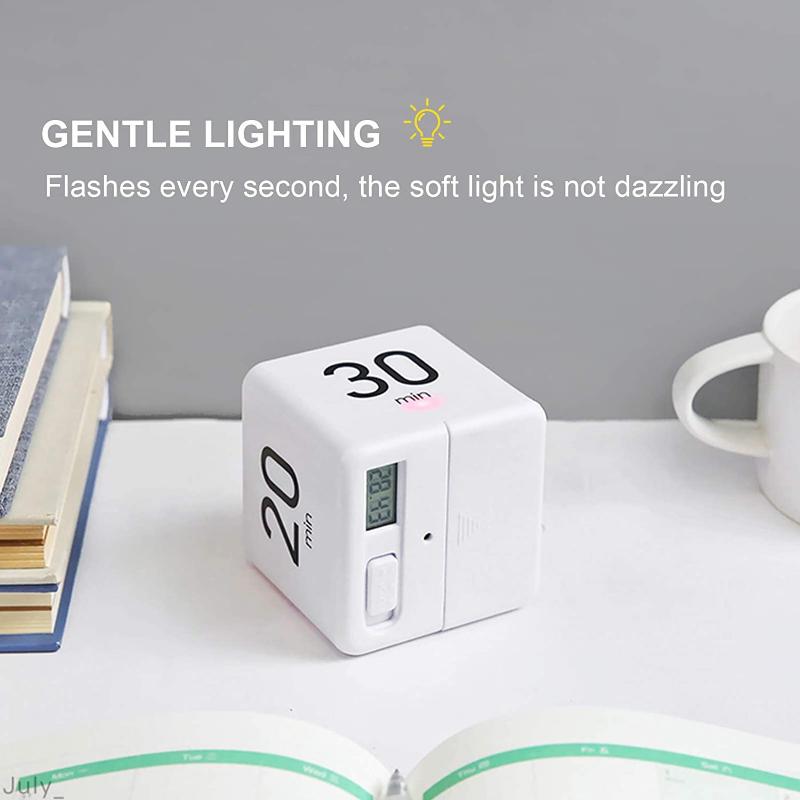 Buy Cube Timer, Kitchen Timer Child Timer Exercise Timer Gravity Sensor ...