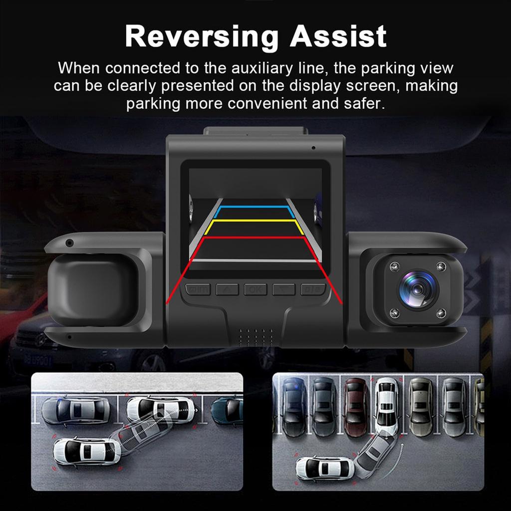 New 1080P Driving Recorder With Four Recordings HD Night Front, Back, Left And Right