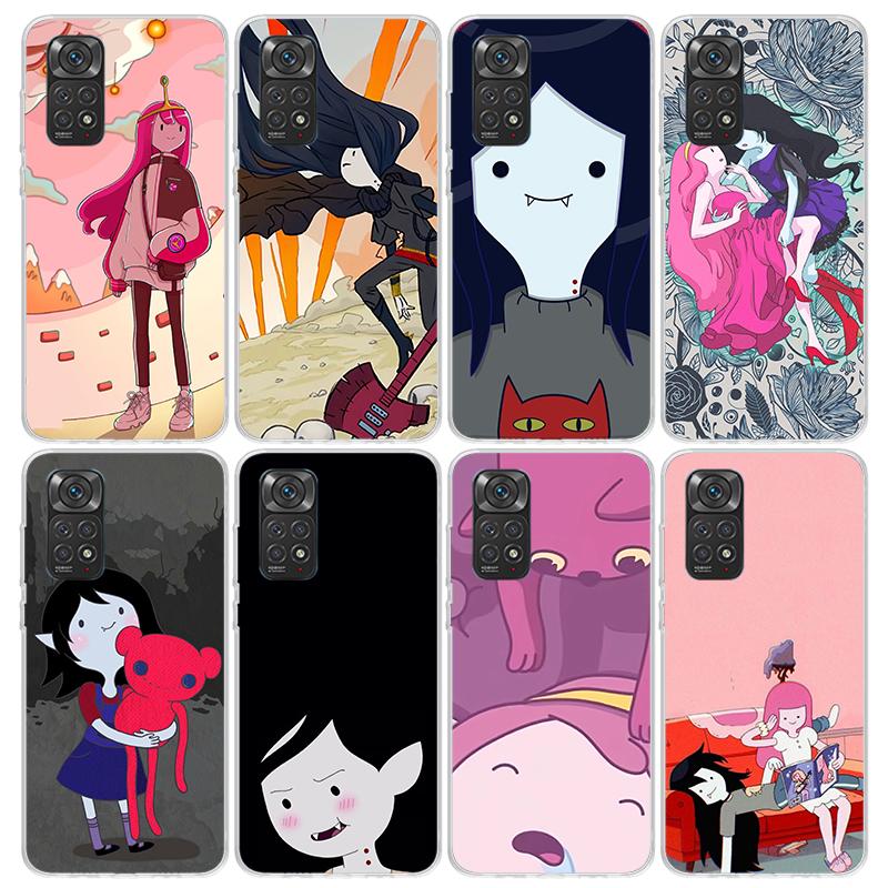 Adventure Marceline Jujuba Phone Case For Xiaomi Redmi Note 15 14 14S 13 12S 12 Pro Plus 11S 11 10S 10 4G Cover 11E 11T 5G Print