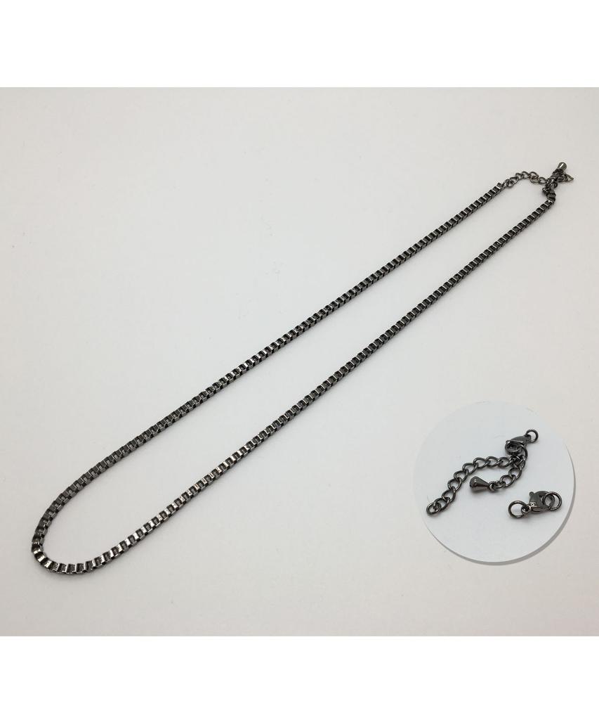 Sexto [Necklace][Surgical Steel] Bx-0030 Necklace Black