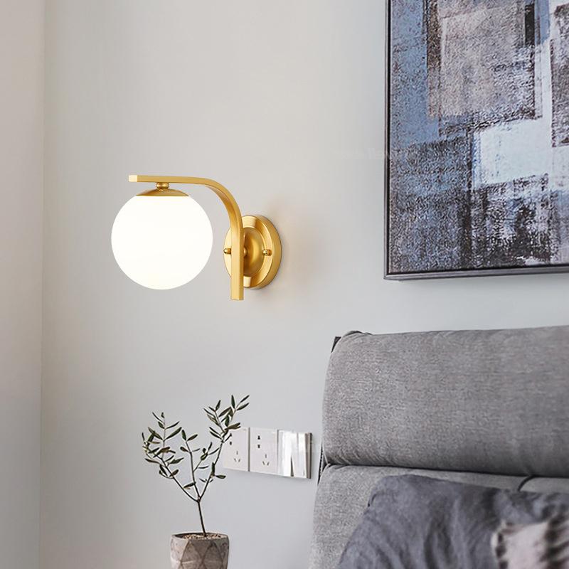 Bedroom Wall Lamp, Bedside Simple, Modern Living Room Background Wall, Luxurious Staircase, Hallway, Balcony Lamp