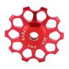Mountain Bicycle Ceramic Rear Dial Guide Wheel Bearing 10T Aluminum Alloy CNC Bearing