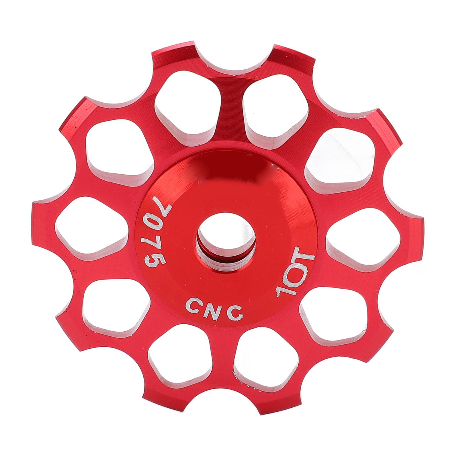 

Mountain Bicycle Ceramic Rear Dial Guide Wheel Bearing 10T Aluminum Alloy CNC Bearing