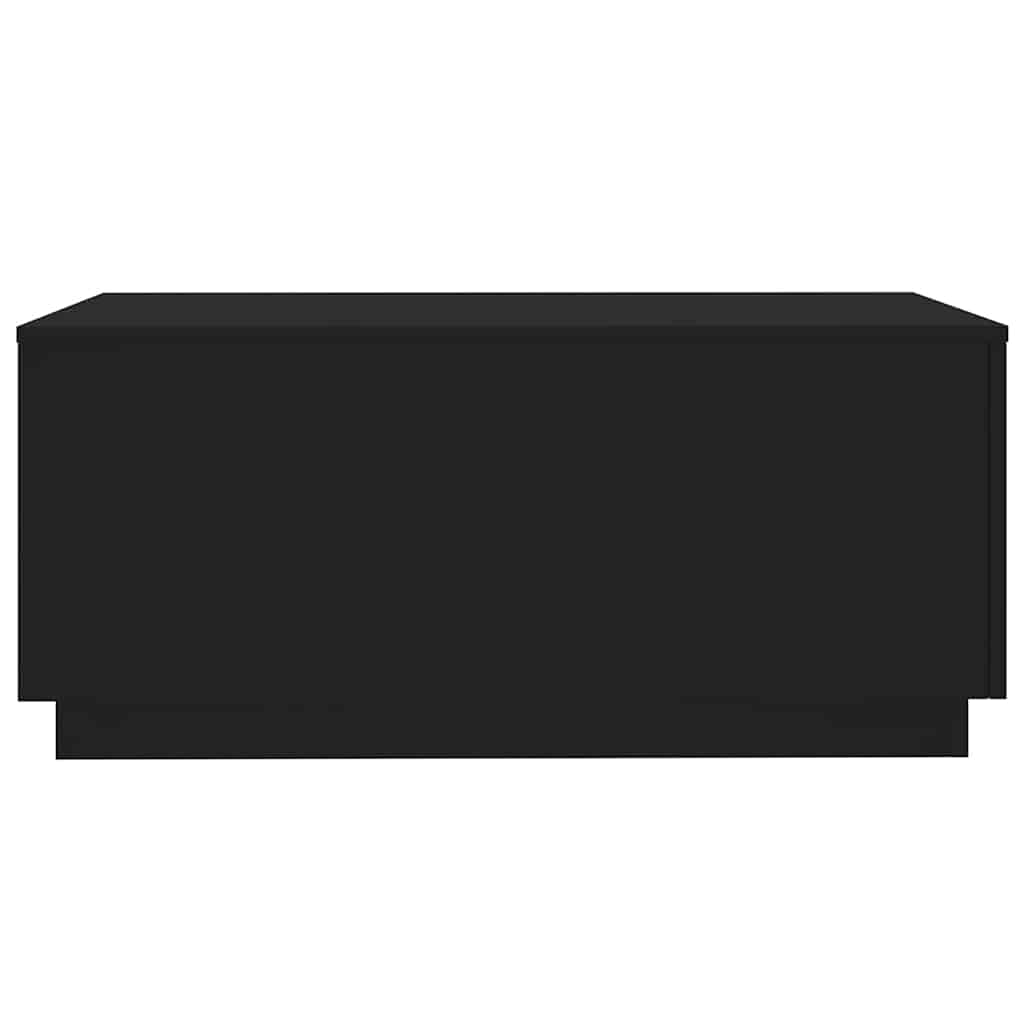 LED Coffee Table Black 90 x 50 x 40 cm