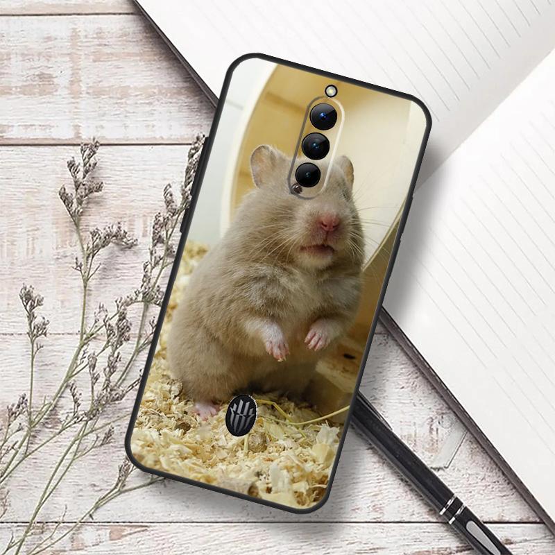 

Hamster Guinea Pig Case For ZTE Nubia Red Magic 11 10 9 8 8S 9S 10S Pro Plus 6 7 6S 7S Pro 5G 6R 10 Air Funda RedMagic10S Pro Plus