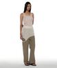 Partimento Woman Pwc Sheer Transform Sleeveless Dress_Light Beige