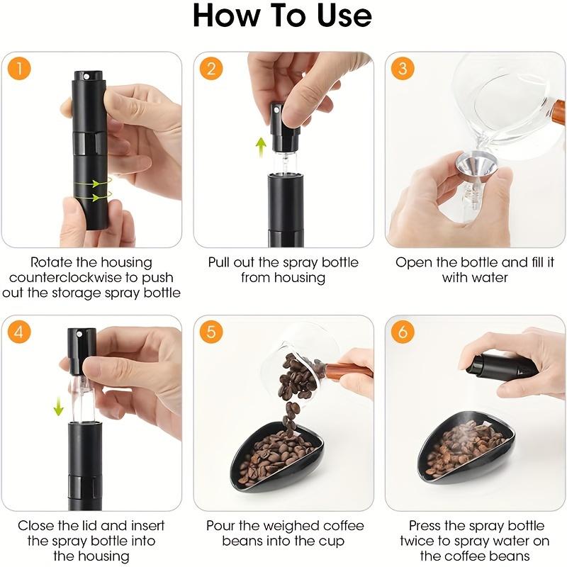 Modern minimalist ceramic coffee bean display tray, coffee accessories, providing fashionable small tools for coffee enthusiasts