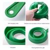 Silicone Folding Funnel Retractable Liquid Dispenser Heat Resistant Canned Jar Funnel Multifunction Portable for Home Kitchen