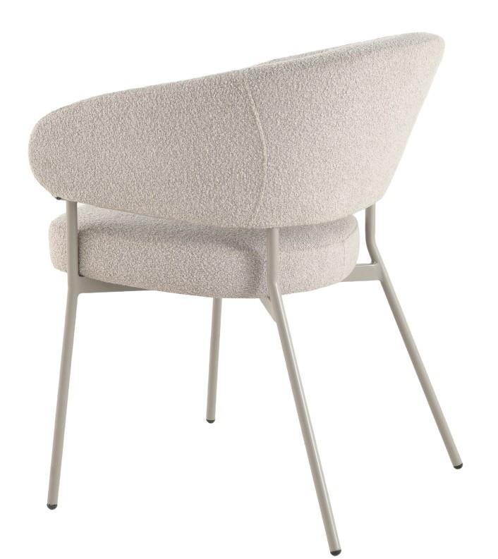 Elara Cappuccino Upholstered Chair