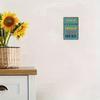 Personalized Metal Tin Sign Custom Wall Art Vintage 12x8 Inches Rustic Plaque Kitchen Decor Home Cafe