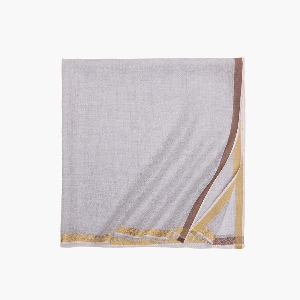 Women's Water-Soluble Cashmere Plaid Shawl: Sun-Blocking Summer Square Scarf & Air-Conditioned Room Wrap