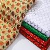 1 Yard Samt Paillettenstoff Weihnachten Schneeflocke Bestickter Stoff   DIY Weihnachtsbekleidung Schuhe Hüte Chinesisches Neujahr Handarbeiten