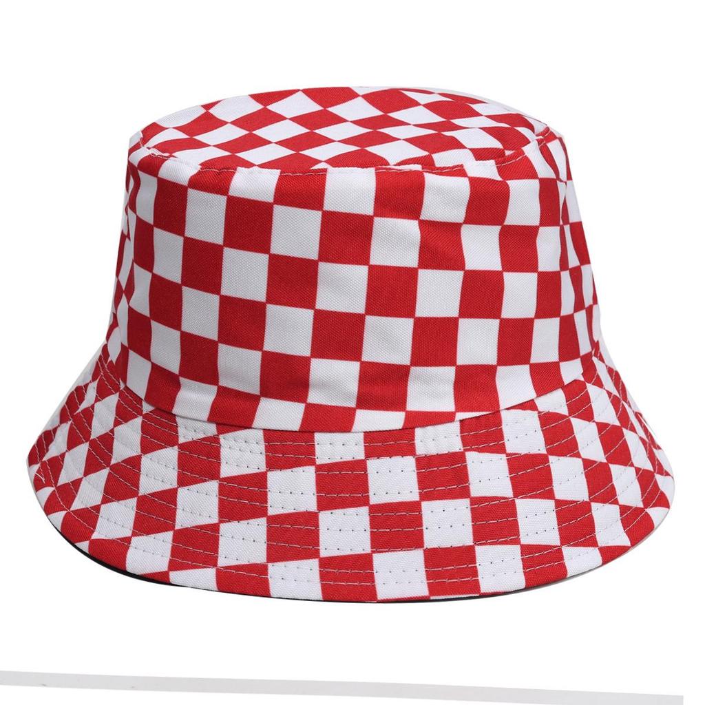 Unisex Double-Sided Bucket Hat - Spring/Summer Sun Protection, Colorful Tie-Dye Hip Hop Style