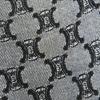Used CELINE Tote Bag Macadam canvas/leather gray black casual