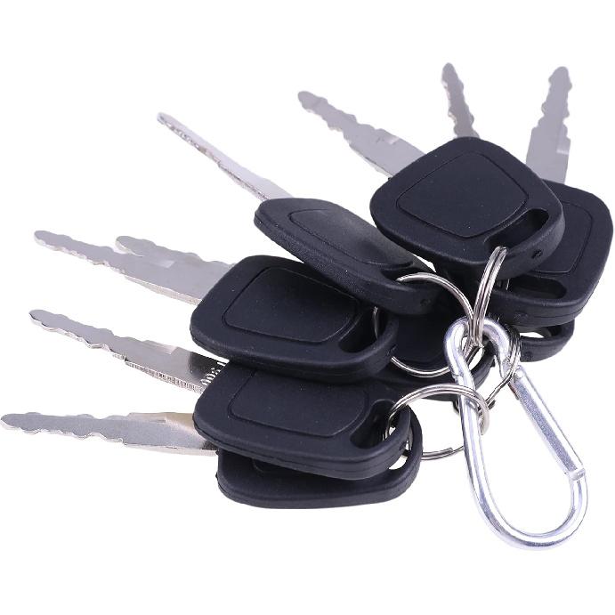 (8 Ignition Keys F900 for Terex Bobcat Doosan Daewoo Heavy Equipment K1009605B