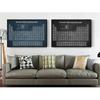 Abstract Periodic Table of Elements Chemistry Student Canvas Painting Posters and Prints Wall Art Pictures Home Decor No Frame