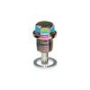 M12*1.25MM Magnetic Oil Drain Plug/Oil Sump drain plug Red Blue Black Gold Purple Silvery Green Gray Oil Drain Plugs 3