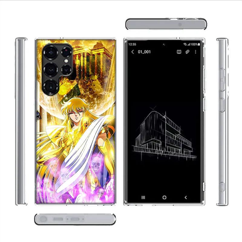 Saint Seiya Knights Of The Zodiac Cases Phone Case for Samsung Galaxy S26 Ultra S25 Edge S24 S23 FE S21 Plus S20 S22 S10 Cover T